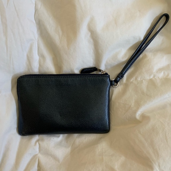 Navy Coach Wristlet - Picture 3 of 4